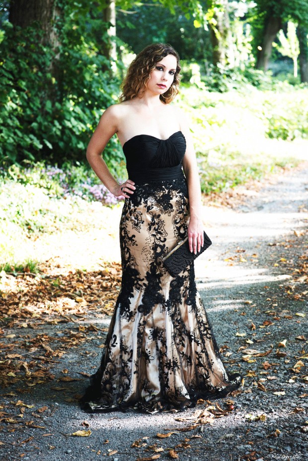 robe de soirée modèle champagne