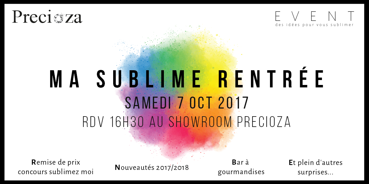 événement ma sublime rentrée