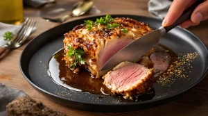 Ce rôti de porc cuit au lait est si fondant qu’il se découpe littéralement à la cuillère