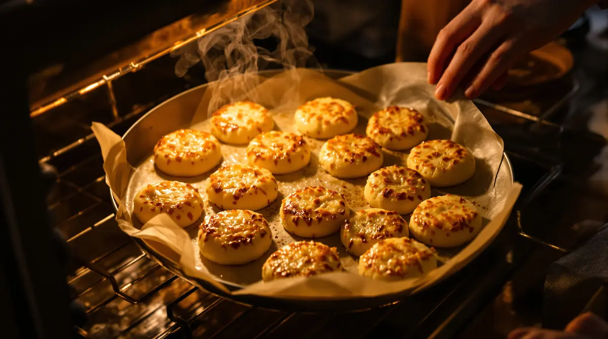 Croustillant doré et parfum d’enfance : ma recette express de galettes de pommes de terre au four, sans une goutte d’huile Croustillant doré et parfum d’enfance : ma recette express de galettes de pommes de terre au four, sans une goutte d’huile