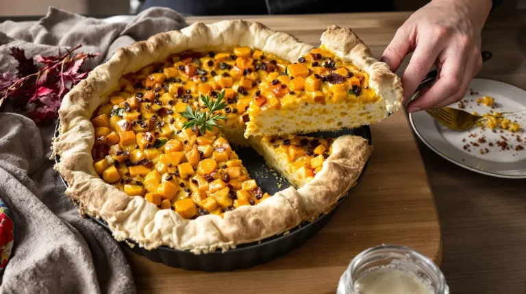 Je ne fais plus de quiche traditionnelle depuis que j’ai testé cette version vegan d’hiver : ultra crémeuse, facile et irrésistible sans œufs ni crème