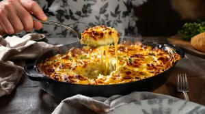 Le parmentier classique, c'est fini : ce parmentier au poulet fondant et chorizo a conquis toute la tablée
