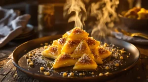 Volutes dorées prêtes en un éclair : ces triangles amande-noisette qui font croustiller l’iftar au miel parfumé
